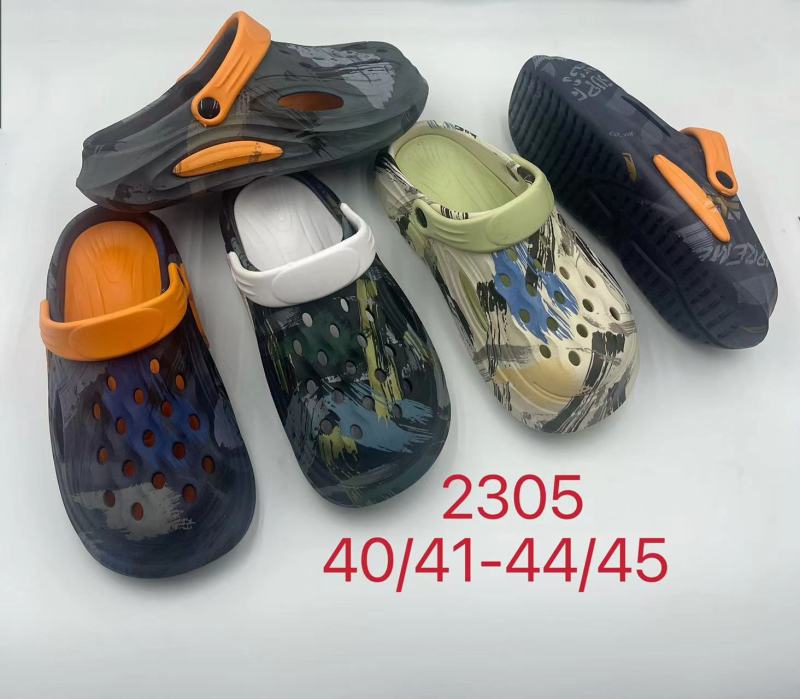 Men's anti slip thick soles outdoor Comfortable Cozy Soft garden shoes