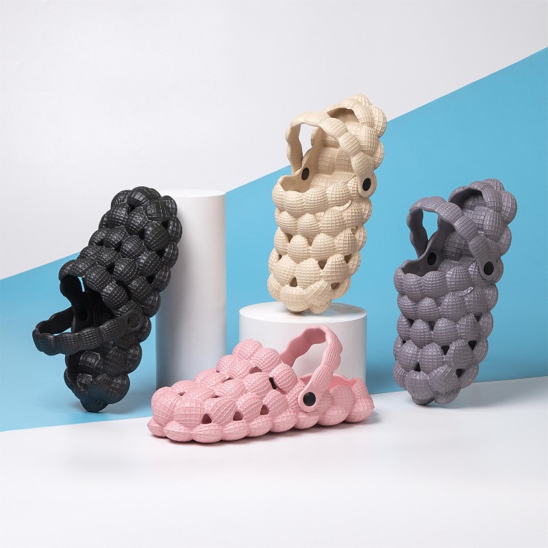 High Quality EVA Bubble Slides Indoor Outdoor Garden Shoes Peanut Clogs