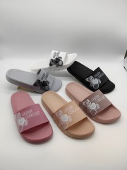 Comfortable printed upper lady slipper