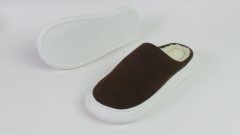 Soft Plush House Slippers Foam Shoes Slip-on Cozy Indoor Outdoor Slippers