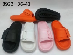 Buckle Non-slip Beach Indoor &amp; Outdoor Slide with Thick Soles