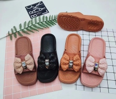 2023 new cute Thick sole and fashionable flower flat bottom lady sandals