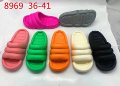 Summer Thick Sole Cool Slippers Indoor Non slip Comfy Feeling Slippers for Women