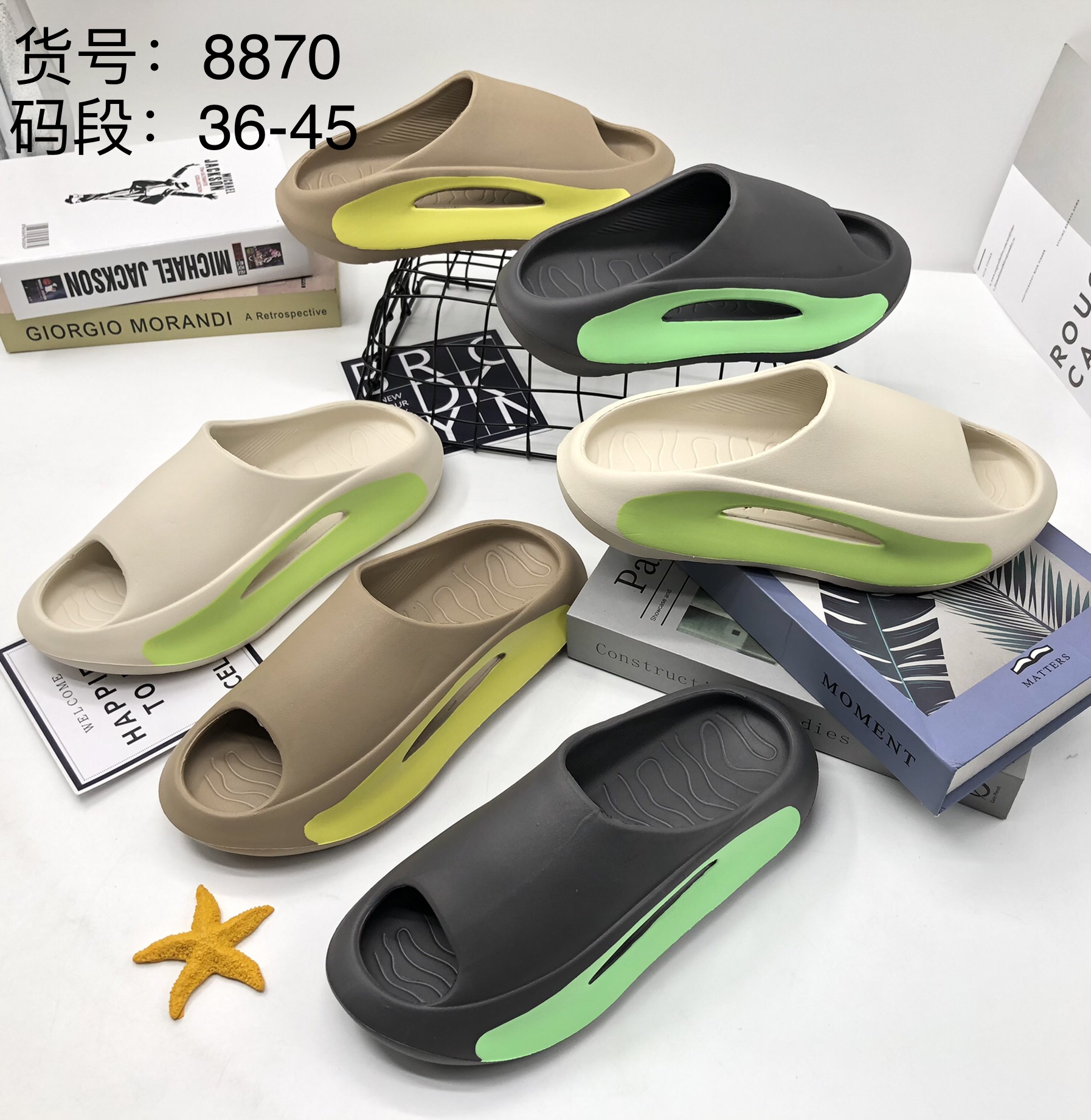 New Summer Sneaker Slippers For Men Women Thick Bottom Platform Slides Soft Eva Hollow Unisex Sandals Casual Beach Shoes