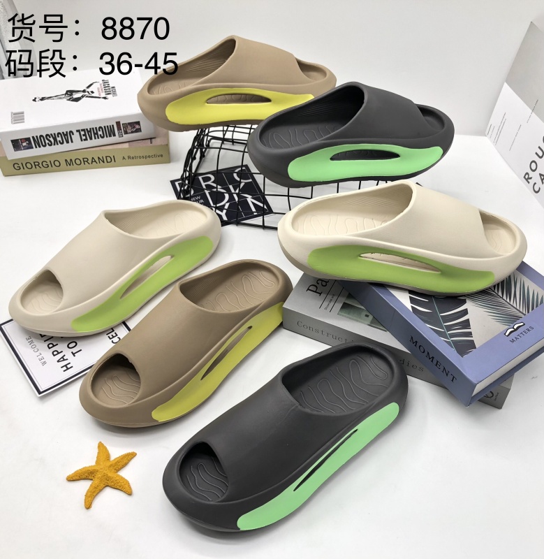 New Summer Sneaker Slippers For Men Women Thick Bottom Platform Slides Soft Eva Hollow Unisex Sandals Casual Beach Shoes
