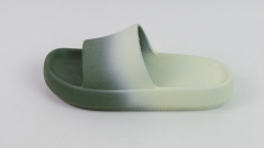 Custom logo new EVA material slippers men's sandals gradient color slippers non-slip factory wholesale