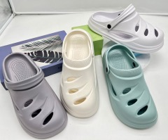 Customized Cheap Price Unisex Garden Clogs &amp; Mules Women Mules EVA Injected Garden Shoes Adult Breathable Eva clogs shoes