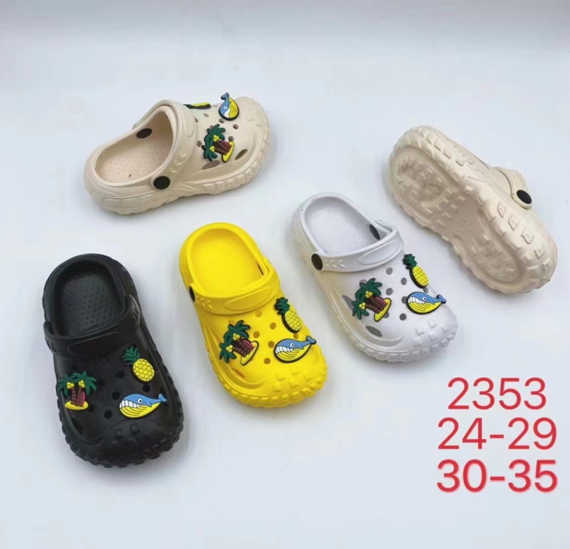 Clog Slipper Baby Kids Clog Boys Custom Cute Whale Shoes Outdoor Stock Casual wholesale kids sandals girls Sandals for children