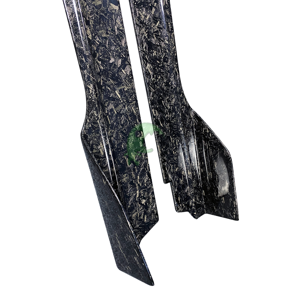 Vorsteiner Style Forged Dry Carbon Fiber Side Skirt For Huracan LP610-4 2014-2018