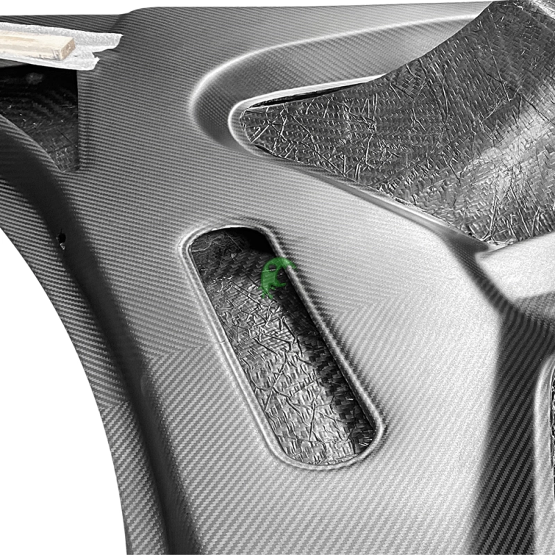 P1 Style Dry Carbon Fiber Engine Bonnet Hood For Mclaren 540C 570S 570GT 600LT 2015-2018