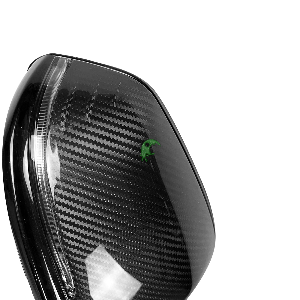 OEM Style Dry Carbon Fiber Mirror Cap Cover For Supra A90 GR 2019-2021