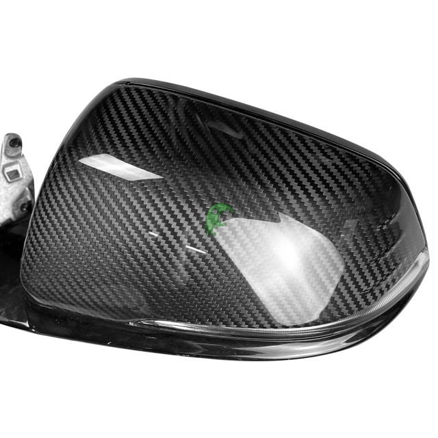 OEM Style Dry Carbon Fiber Mirror Cap Cover For Supra A90 GR 2019-2021