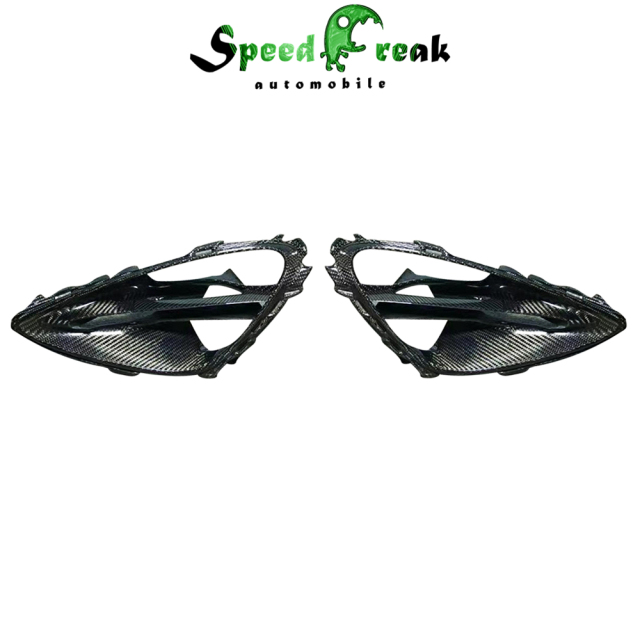 Dry Carbon Fiber Front Headlight Cover For Mclaren 720S 2015-2017