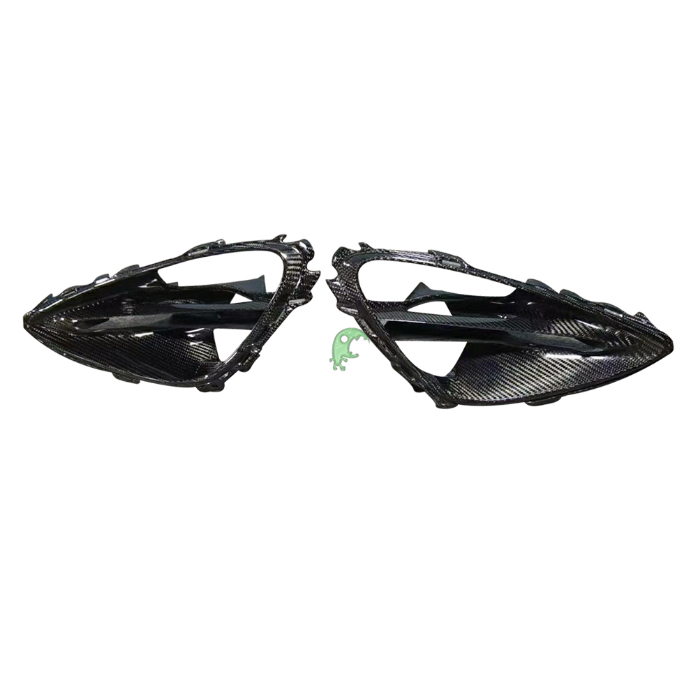 Dry Carbon Fiber Front Headlight Cover For Mclaren 720S 2015-2017