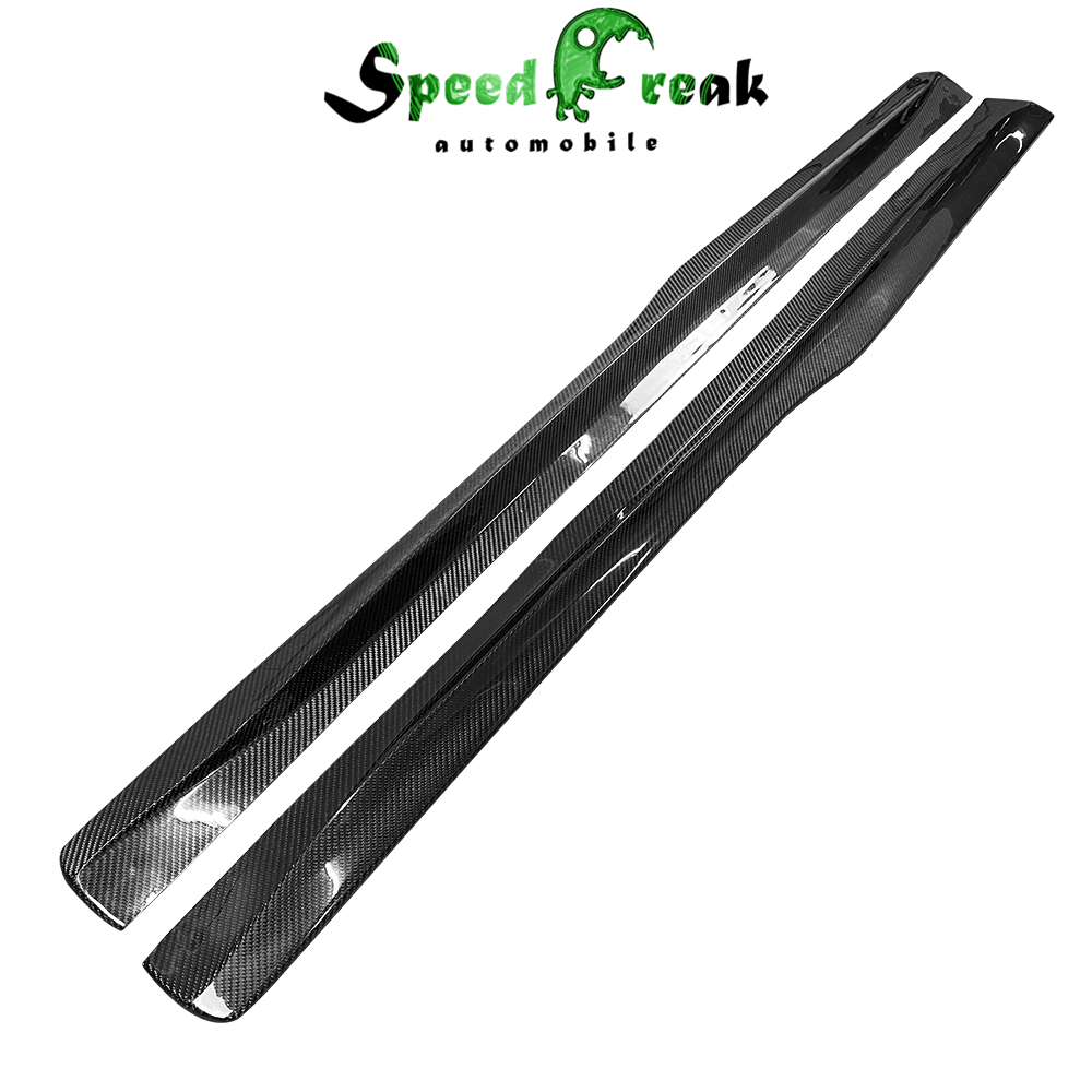 PSM Style Dry Carbon Fiber Side Skirt For BMW M4 F82 F83 2014-2016