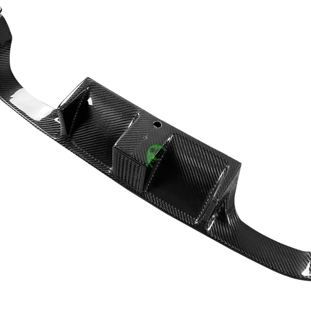 SFA Style Dry Carbon Fiber Rear DIffuser With LED For BMW  F80 F82 F83 M3 M4 2014-2016