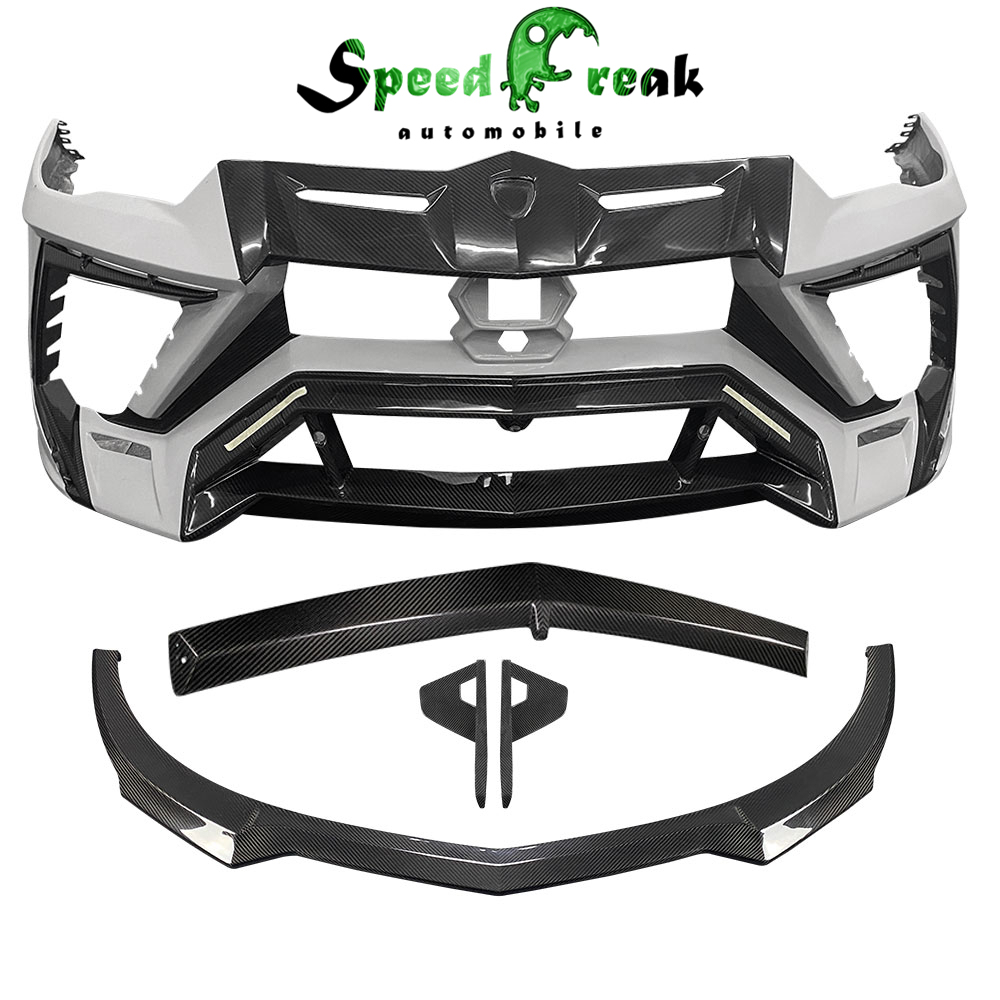 Mansory Style Half Dry Carbon Fiber Front Bumper For Lamborghini URUS 2018-2020