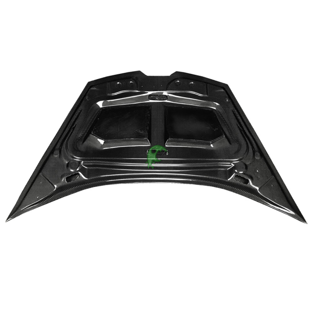 LB Style Dry Carbon Fiber Engine Hood Bonnet For Lamborghini Huracan LP610-5 LP580 2014-2019