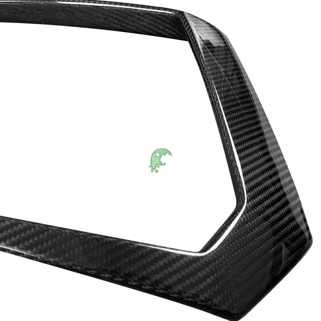 Top Car Style Dry Carbon Fiber Front Bumper Vent Canard For Lamborghini URUS 2018-2019