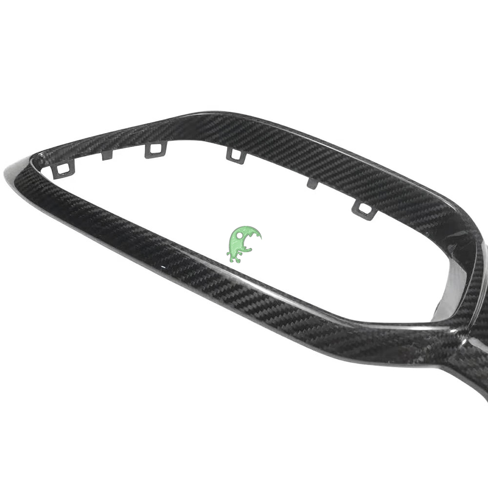 M2C Style Carbon Fiber Front Grill Cover For BMW F87 M2 M2C 2016-2019
