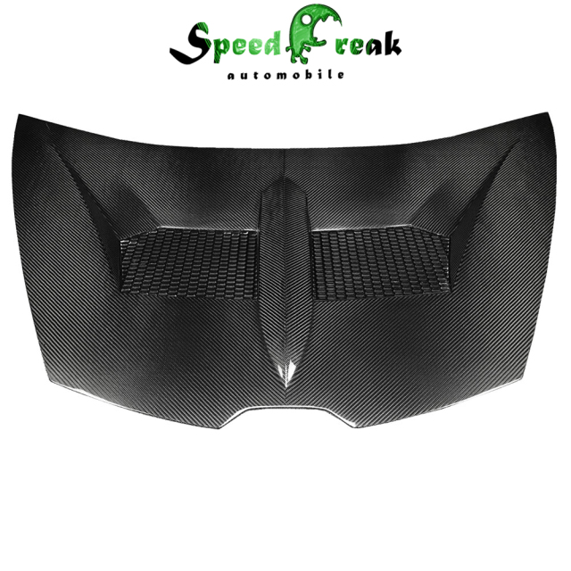 LB Style Dry Carbon Fiber Engine Hood Bonnet For Lamborghini Huracan LP610-5 LP580 2014-2019