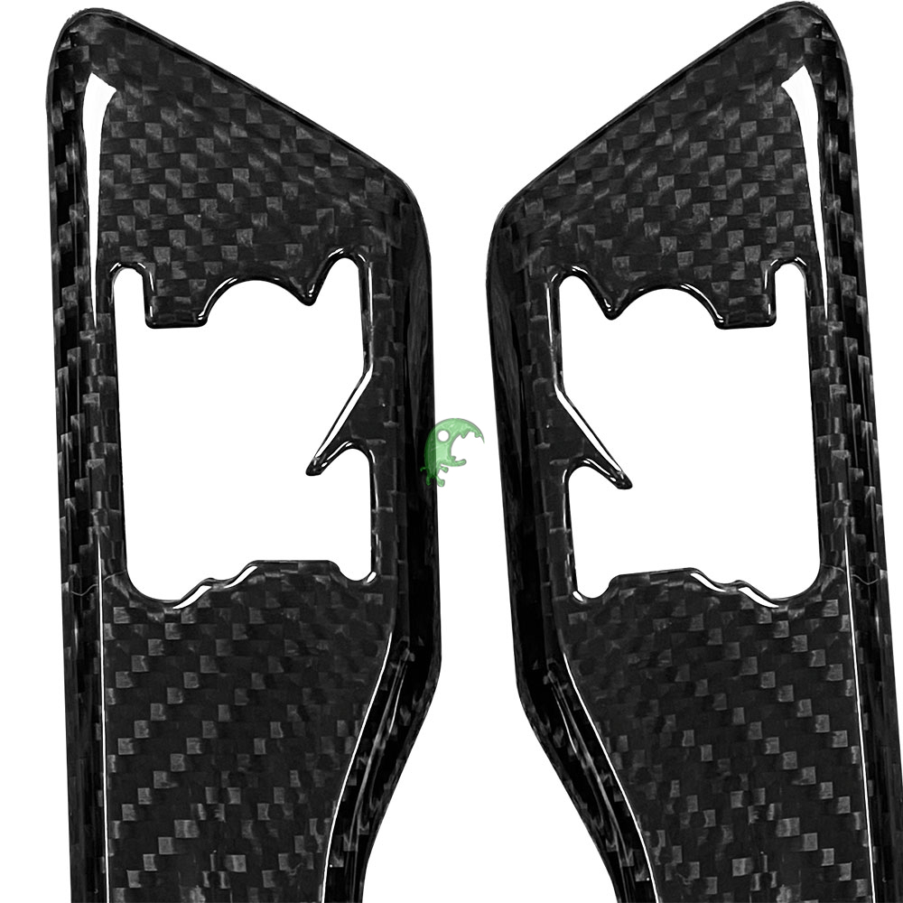 Dry Carbon Fiber Fender Emblem Cover For Nissan R35 GTR 2008-2019