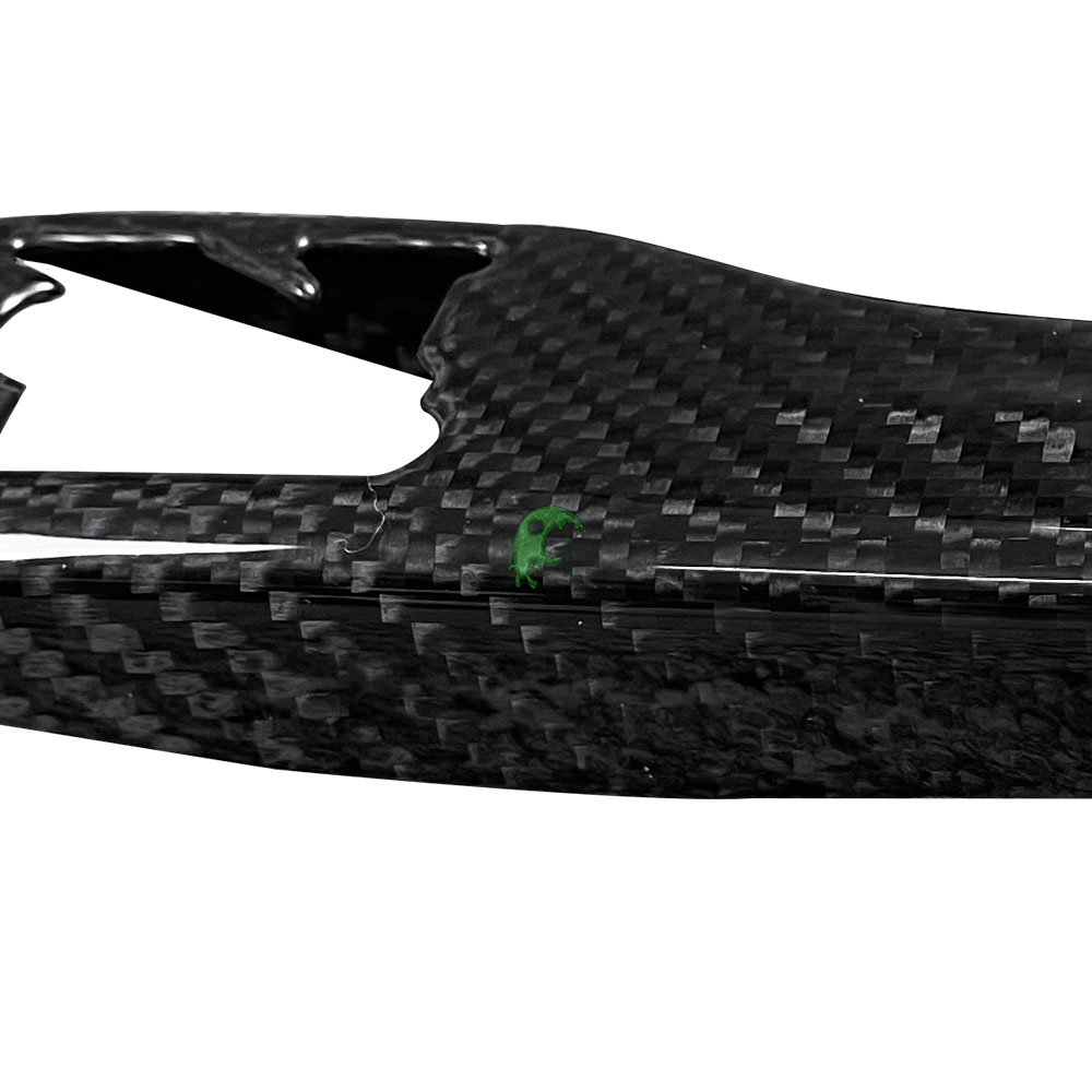 Dry Carbon Fiber Fender Emblem Cover For Nissan R35 GTR 2008-2019