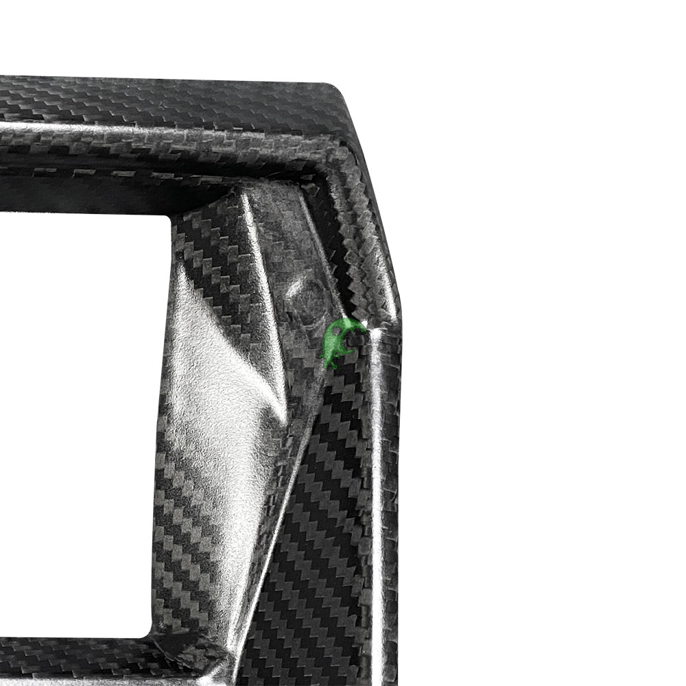 Matt Finished Dry Carbon Fiber Radio Surround Cover Interiors Kits Set For Aventador LP700-4 LP720 LP750 2011-2015