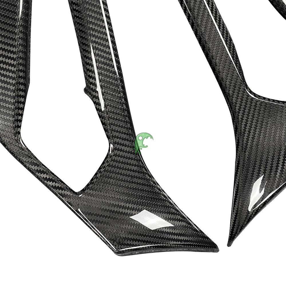 Dry Carbon Fiber Door Handel Cover Interiors Kits Set For Aventador LP700-4 LP720 LP750 2011-2015
