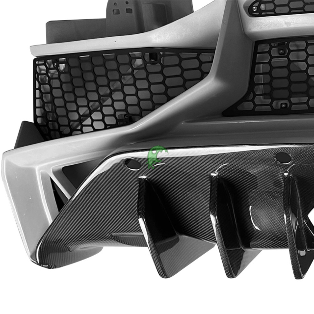 SV Style Half Dry Carbon Fiber Rear Bumper For Lamborghini Aventador Body Kit LP700-4 LP720 LP750 2011-2015