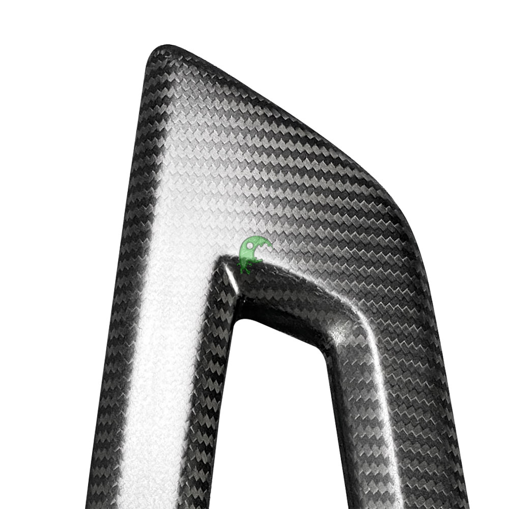 Matt Finished Dry Carbon Fiber Door Handel Cover Interiors Kits Set For Aventador LP700-4 LP720 LP750 2011-2015