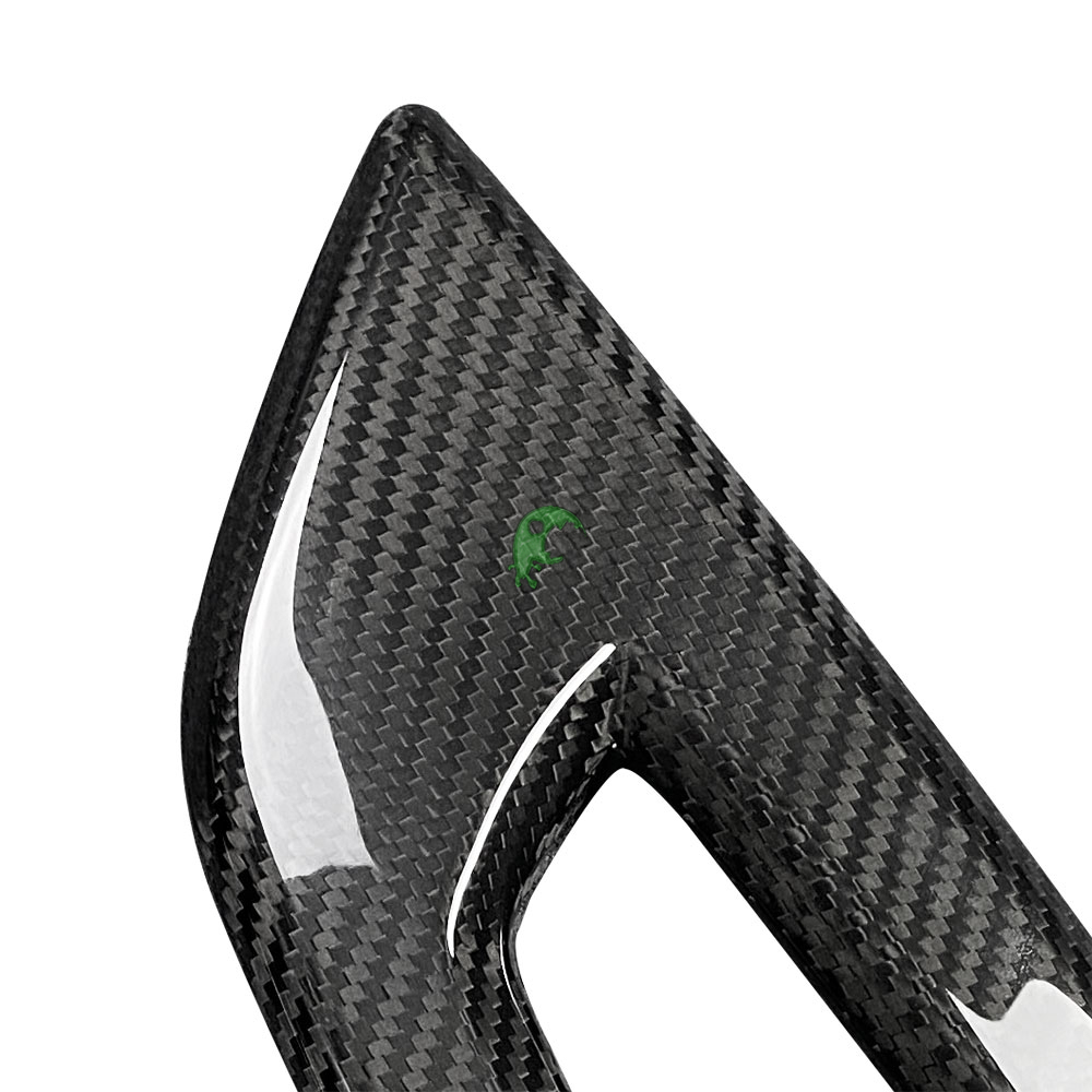 Dry Carbon Fiber Door Handel Cover Interiors Kits Set For Aventador LP700-4 LP720 LP750 2011-2015