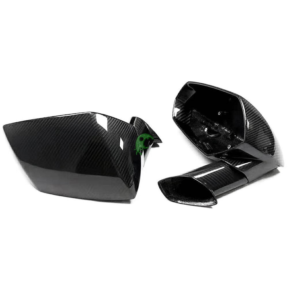 Dry Carbon Fiber Side Mirror Cap Cover (replacement) For Lamborghini Aventador LP700-4 LP720 LP750 2011-2015