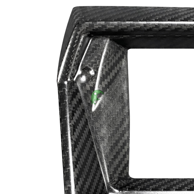 Matt Finished Dry Carbon Fiber Radio Surround Cover Interiors Kits Set For Aventador LP700-4 LP720 LP750 2011-2015