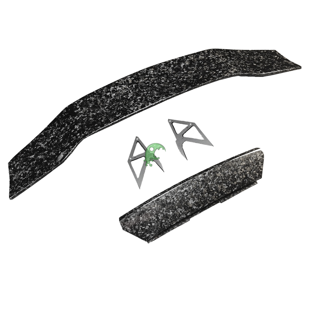 DMC Style Forged Dry Carbon Fiber Rear Spoiler With Trunk For Lamborghini Huracan LP610-4 2014-2018