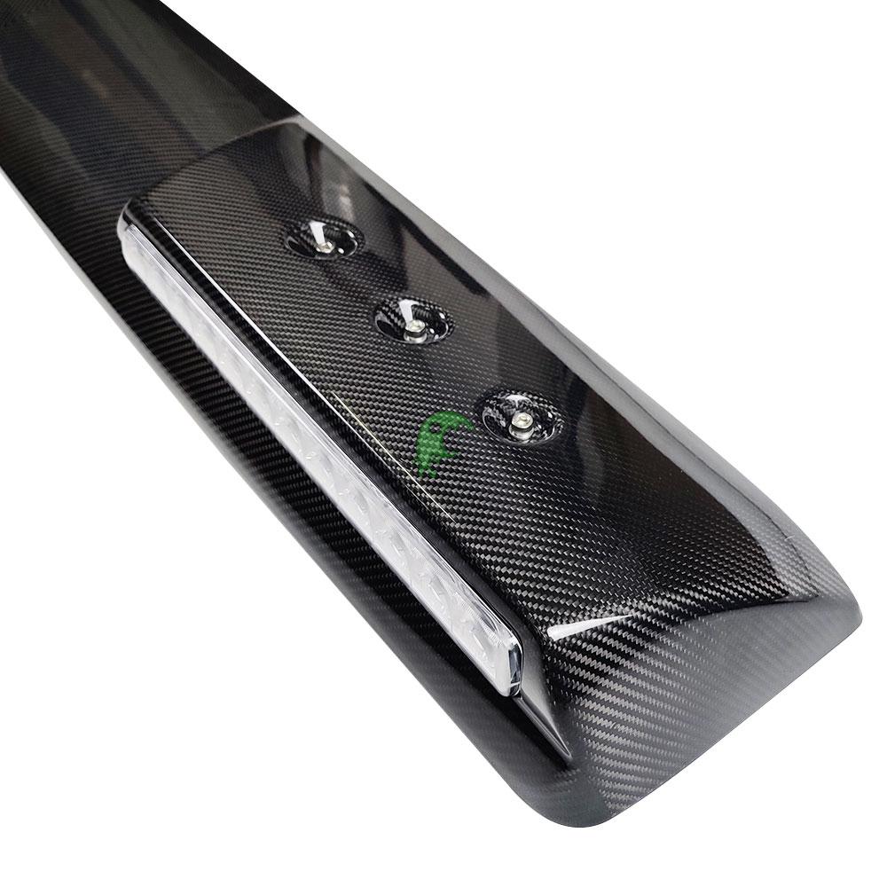 Brabus Style Dry Carbon Fiber Roof Spoiler For Mercedes Benz G-Class W464 G500 AMG G63 2018-2020