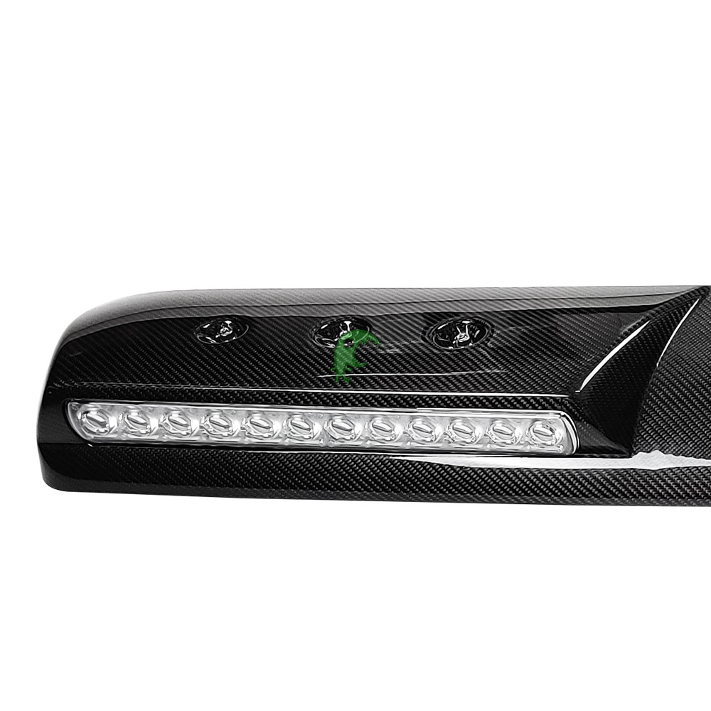 Brabus Style Dry Carbon Fiber Roof Spoiler For Mercedes Benz G-Class W464 G500 AMG G63 2018-2020