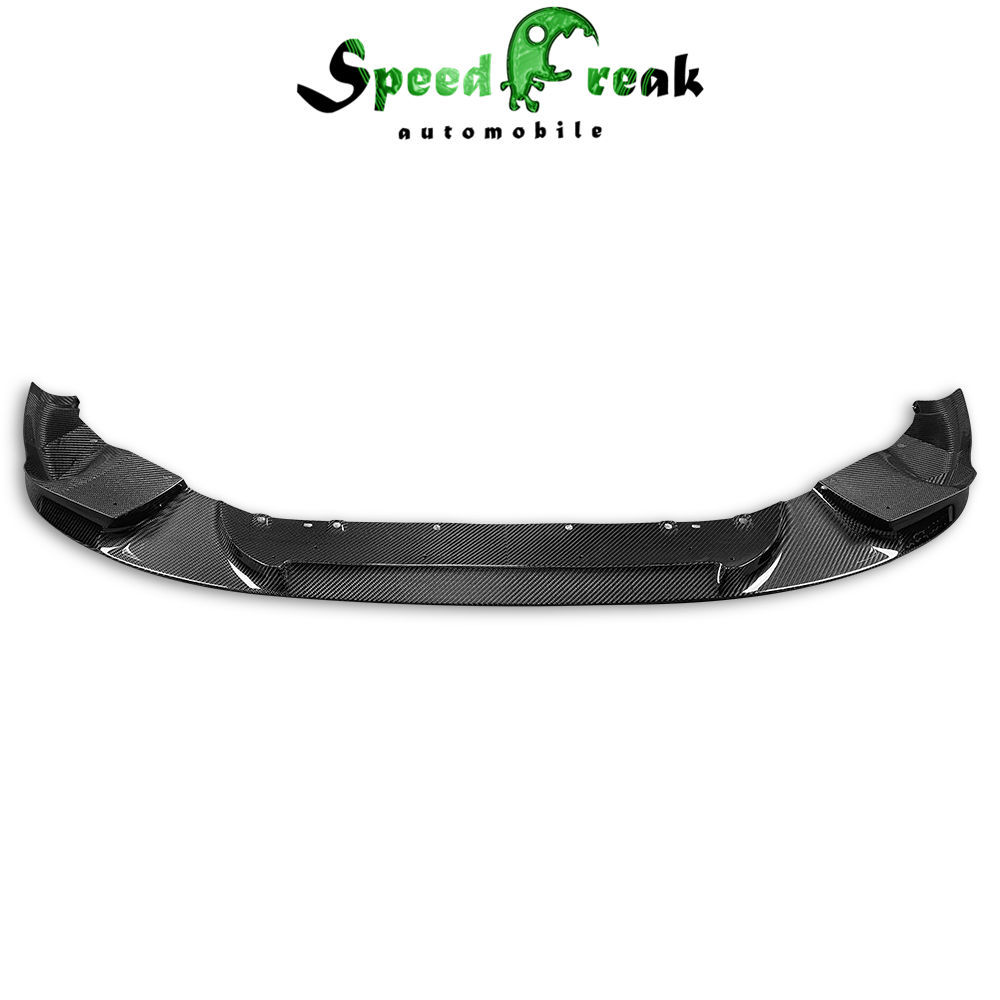 3D Style Dry Carbon Fiber Front lip For BMW F97 X3M F98 X4M 2019-2021