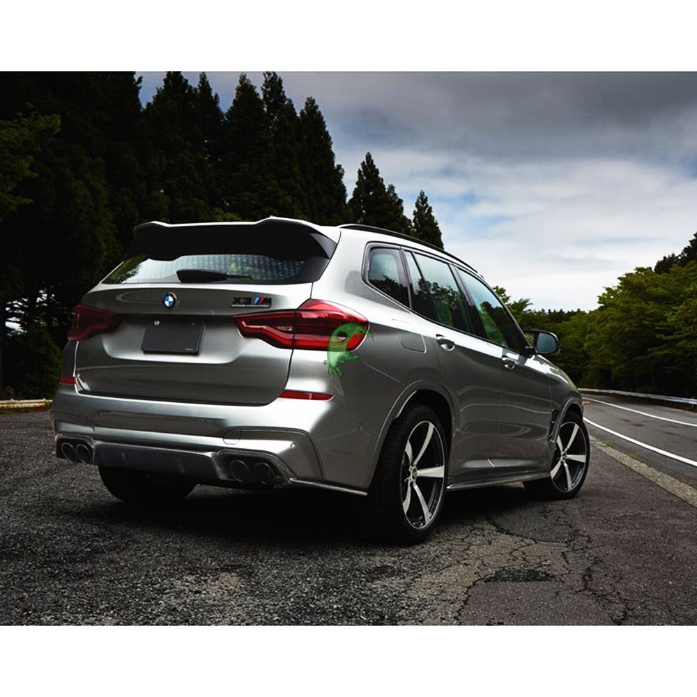 3D Style Dry Carbon Fiber Rear Diffuser  For BMW F97 X3M 2019-2021