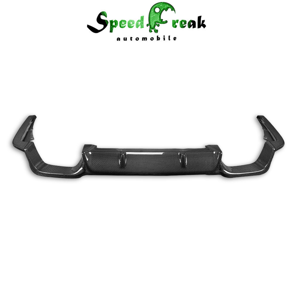 3D Style Dry Carbon Fiber Rear Diffuser  For BMW F97 X3M 2019-2021