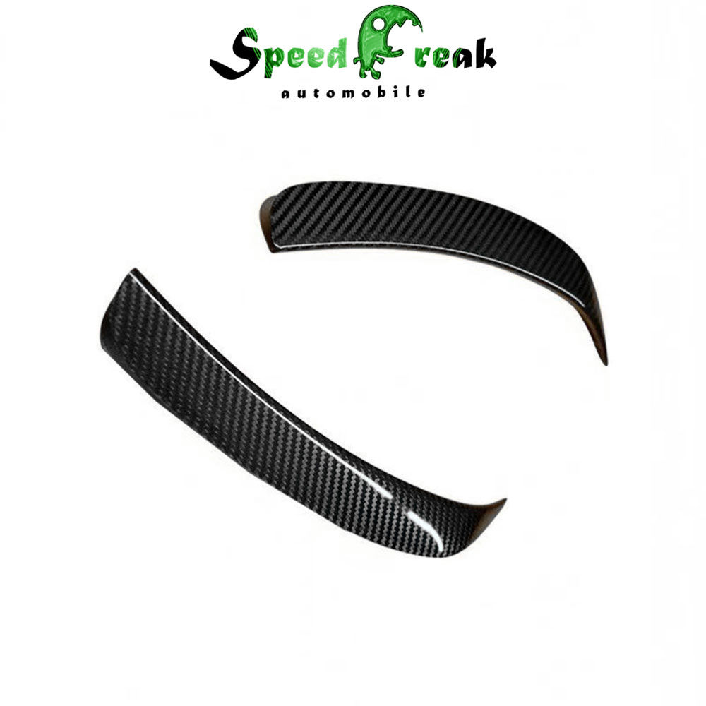 Novitec Style Dry Carbon Fiber Front Bumper Canards For Ferrari F8 2020-2022