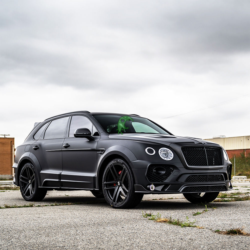 Mansory Style Half Carbon Fiber Body Kit For Bentley Bentayga 2016-2018