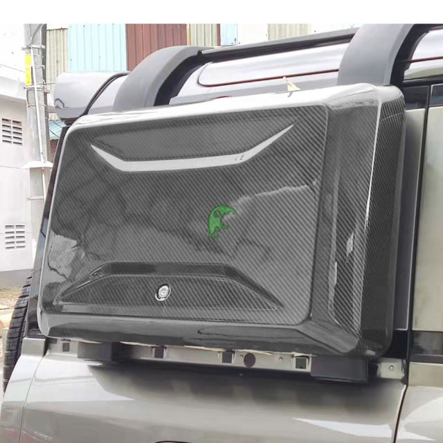 Dry Carbon Fiber Side Bag Tool Box For Land Rover Defender 2020-2021