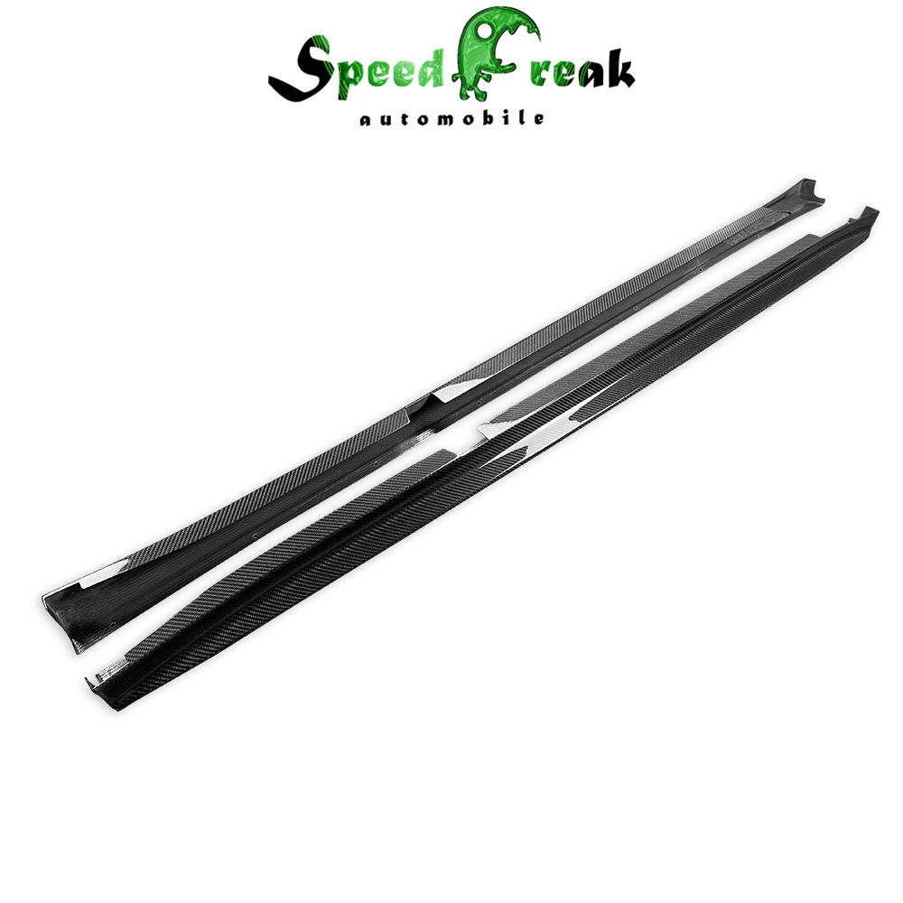 3D Style Dry Carbon Fiber Side Skirt For BMW F97 X3M F98 X4M 2019-2021