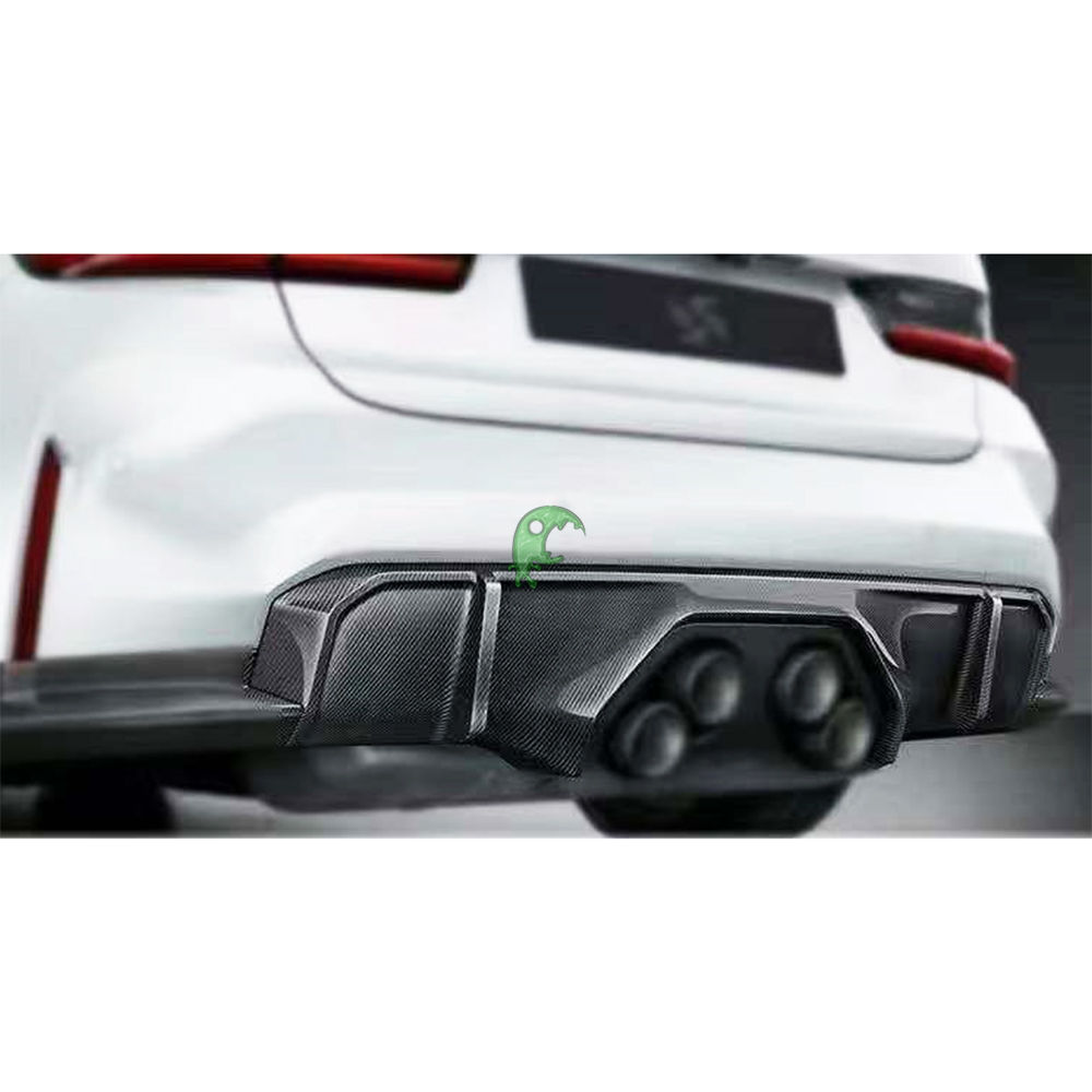 MP Style Dry Carbon Fiber Rear Diffuser For BMW G80 M3 G82 M4 2021