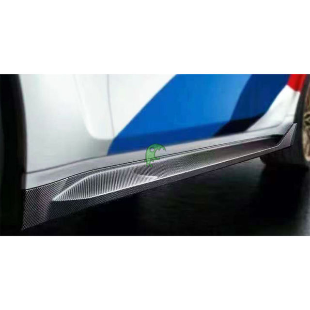 MP Style Dry Carbon Fiber Side Skirt For BMW G80 M3 G82 M4 2021