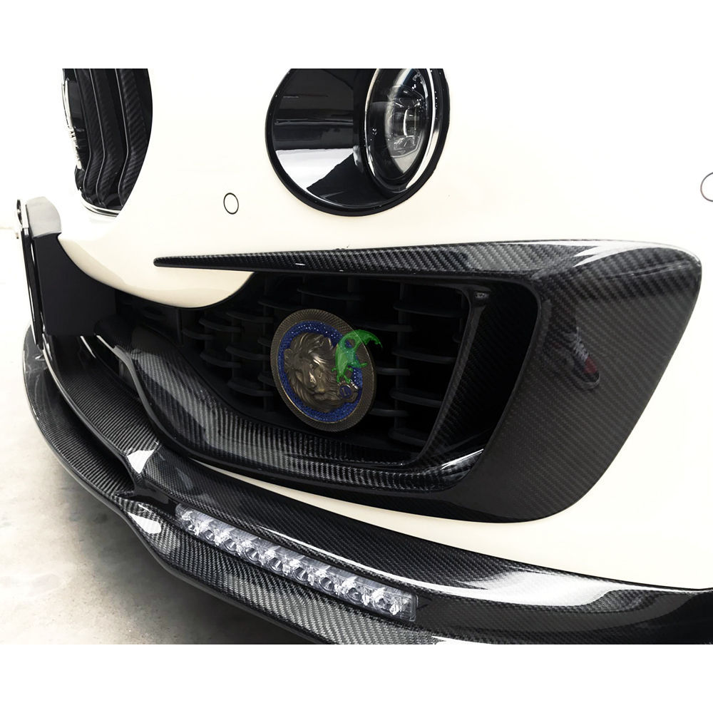 Mansory Style Dry Carbon Fiber Front Bumper Vent For Maserati Levante 2016-2018