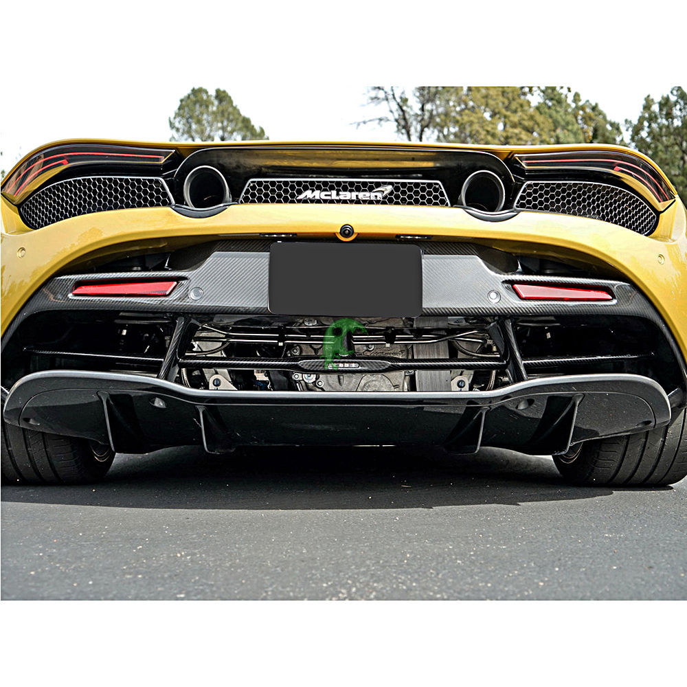 OEM Style Dry Carbon Fiber Rear Bumper For Mclaren 720S 2015-2017