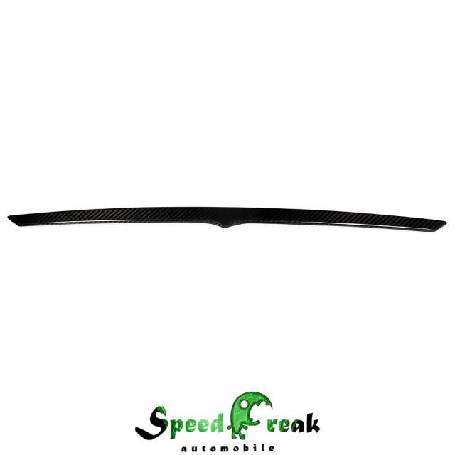 Dry Carbon Fiber Trunk Lid Trim For Maserati Granturismo Grancabrio GT GTS GC 2007-2015