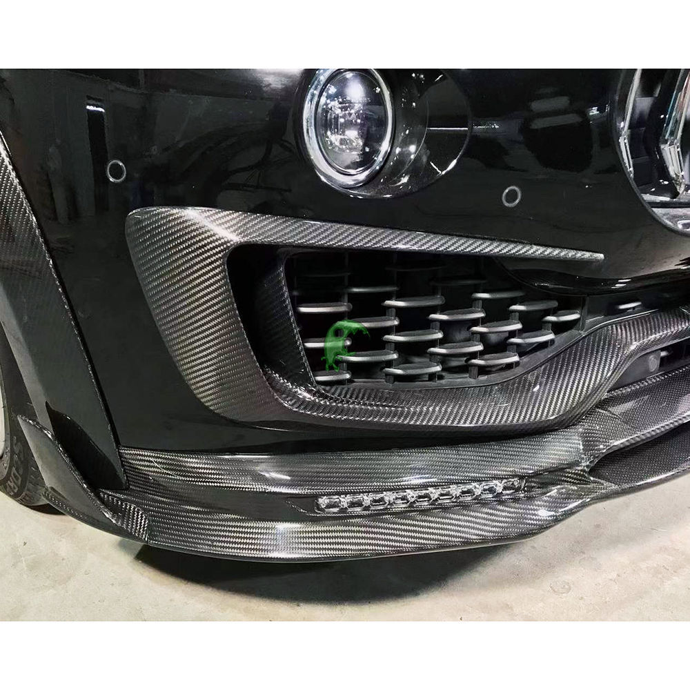 Mansory Style Dry Carbon Fiber Front Bumper Vent For Maserati Levante 2016-2018